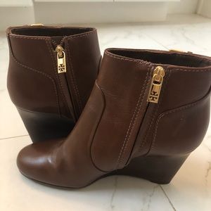 Tory Burch Leather Booties